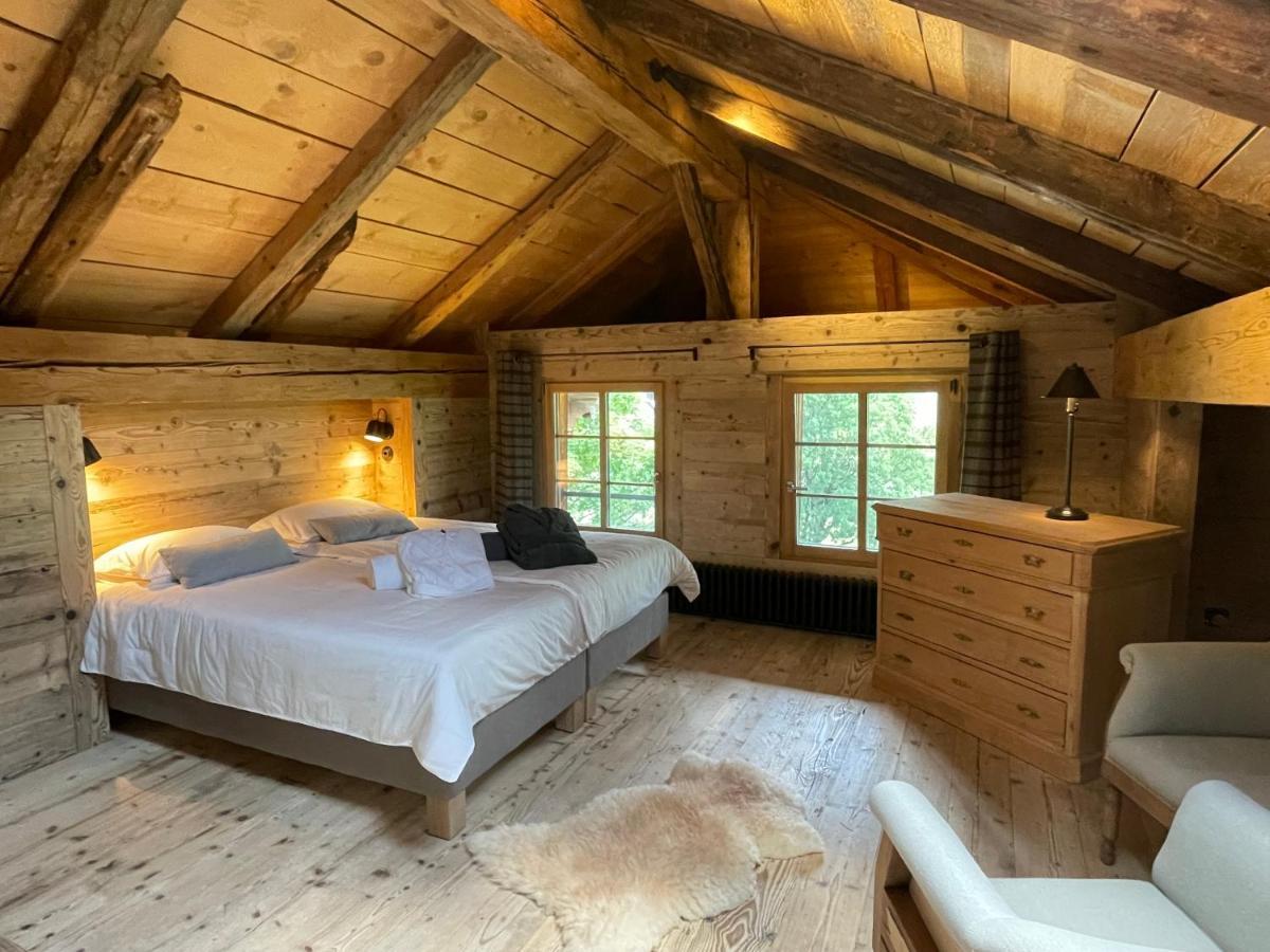 Alpen Charme - Chalet D'Hotes Et Spa Gsteig Eksteriør bilde