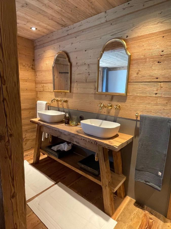 Alpen Charme - Chalet D'Hotes Et Spa Gsteig Eksteriør bilde